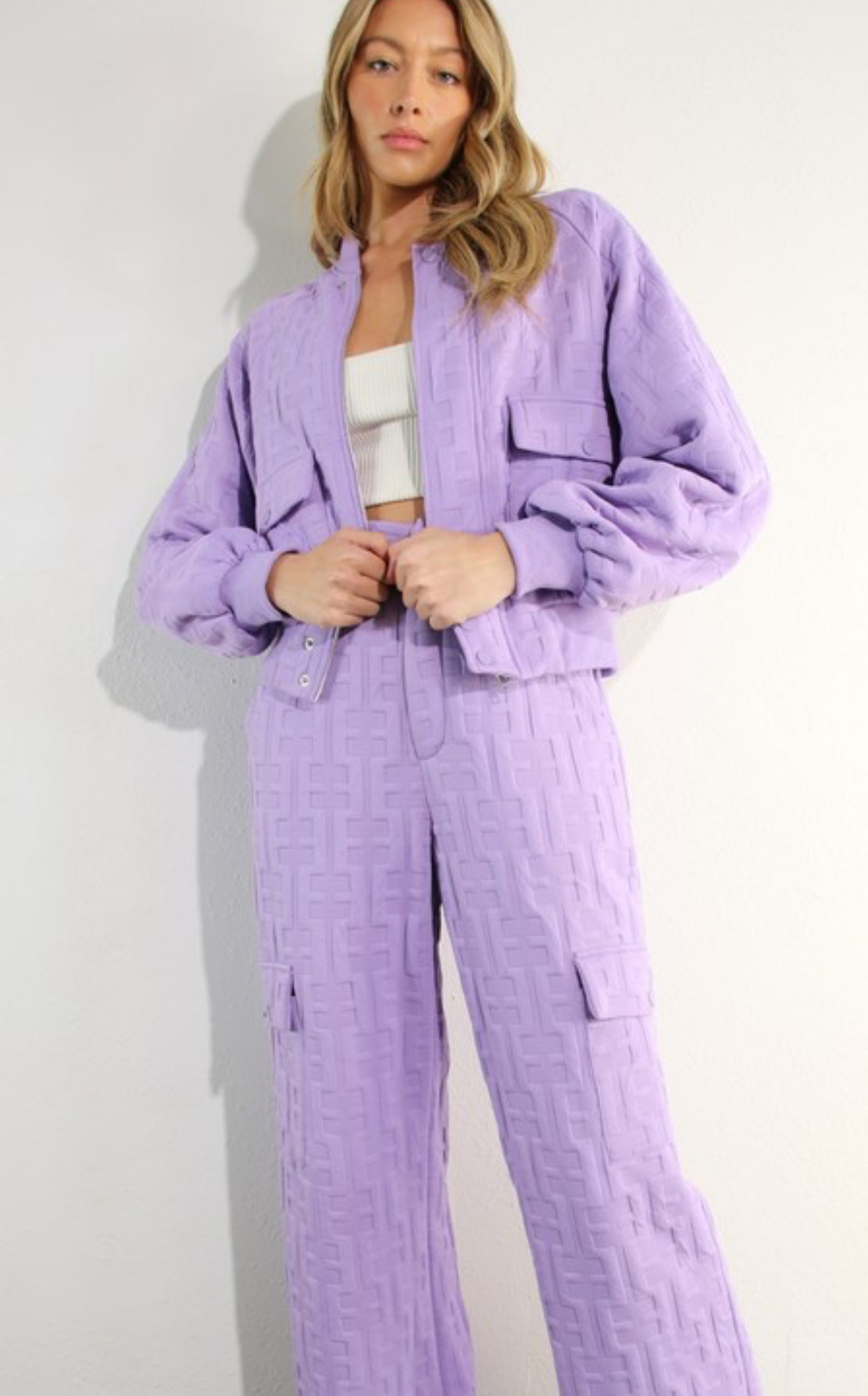 Glamy violet set