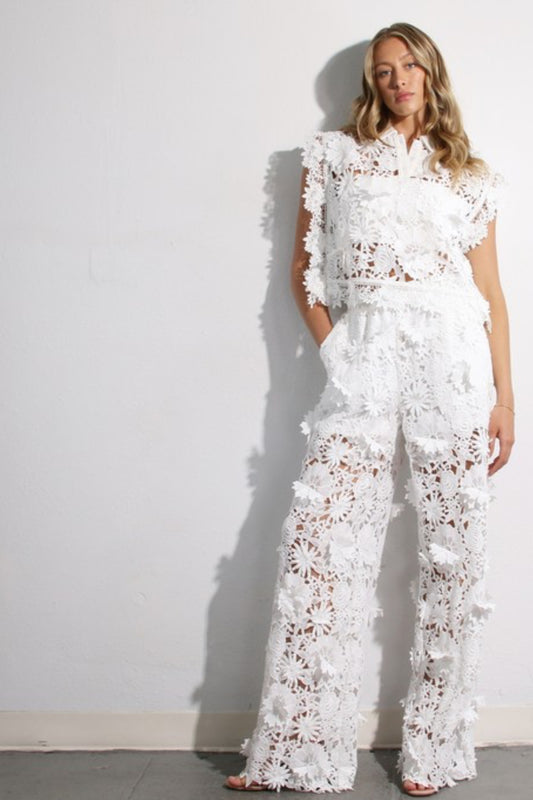 Lace crochet set ( pre order 7-31.25