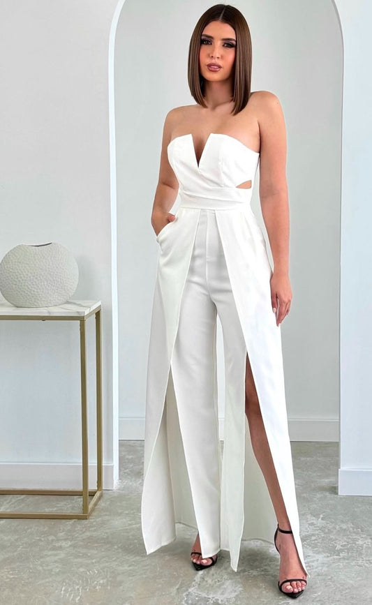 Paola White Jumpsuit