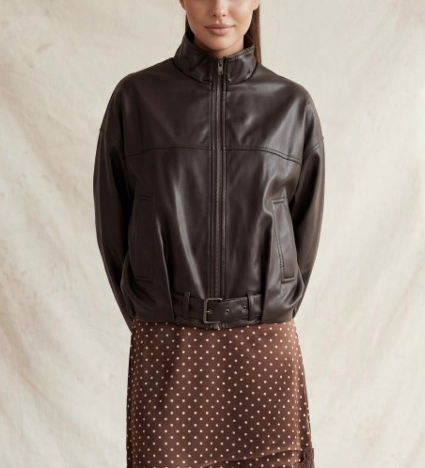 Dark brown jacket