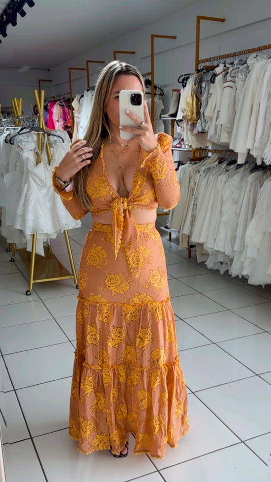 Flower lace set