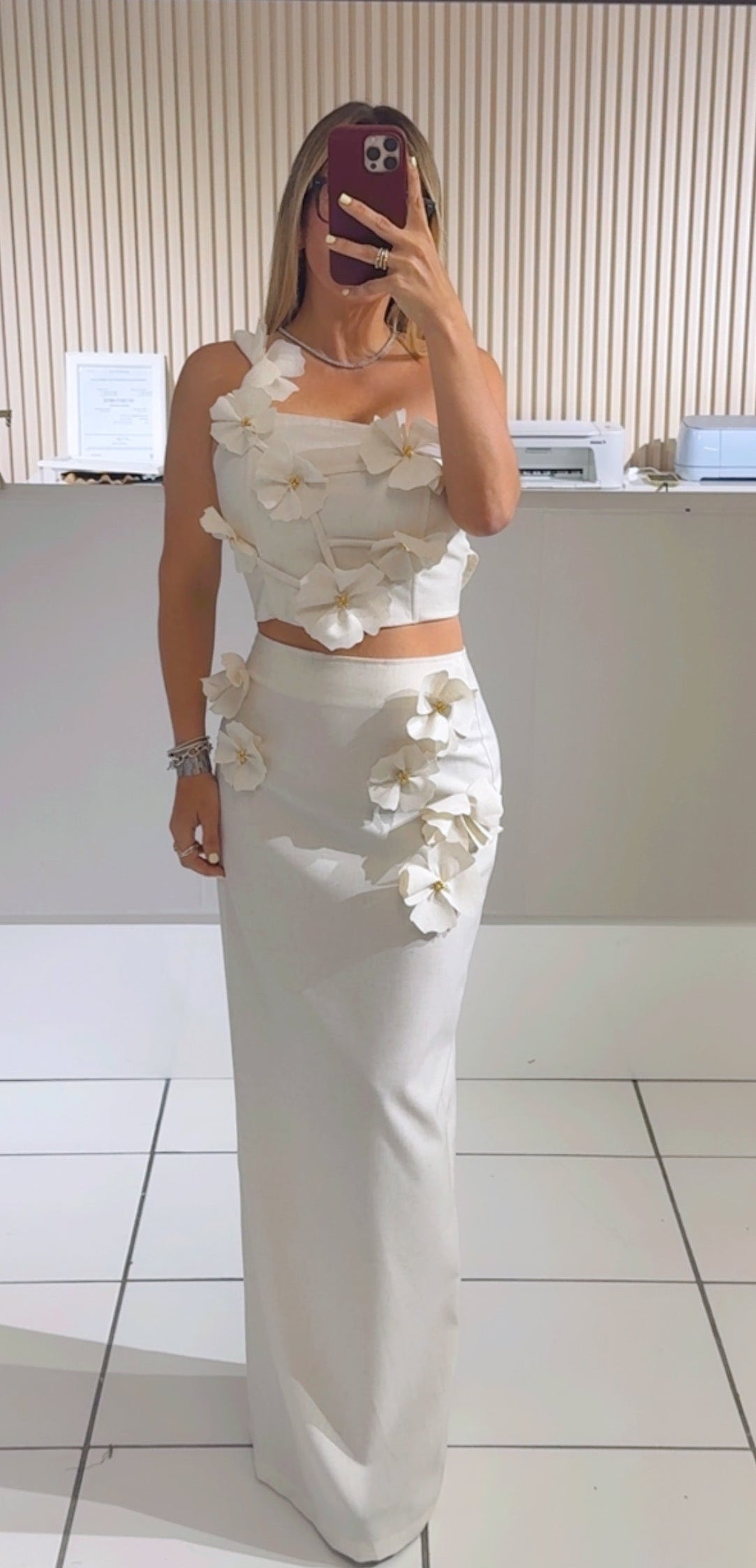 Ivonne Maxi Skirt Set