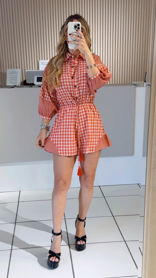 Fresh red romper