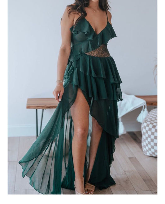 Amalie Green Dress