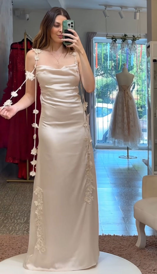 Amapola Beige Dress