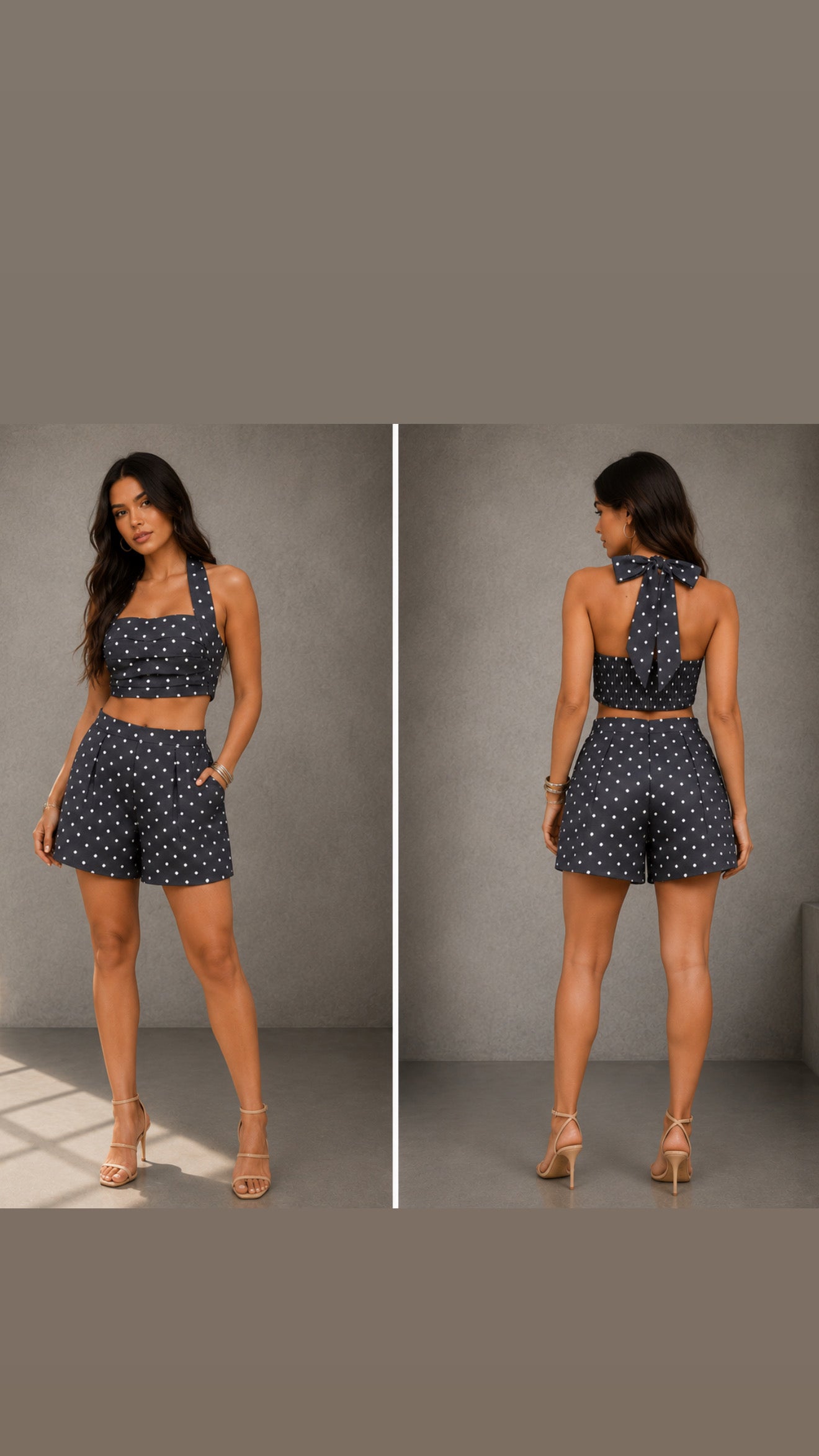 DARK DENIM SET