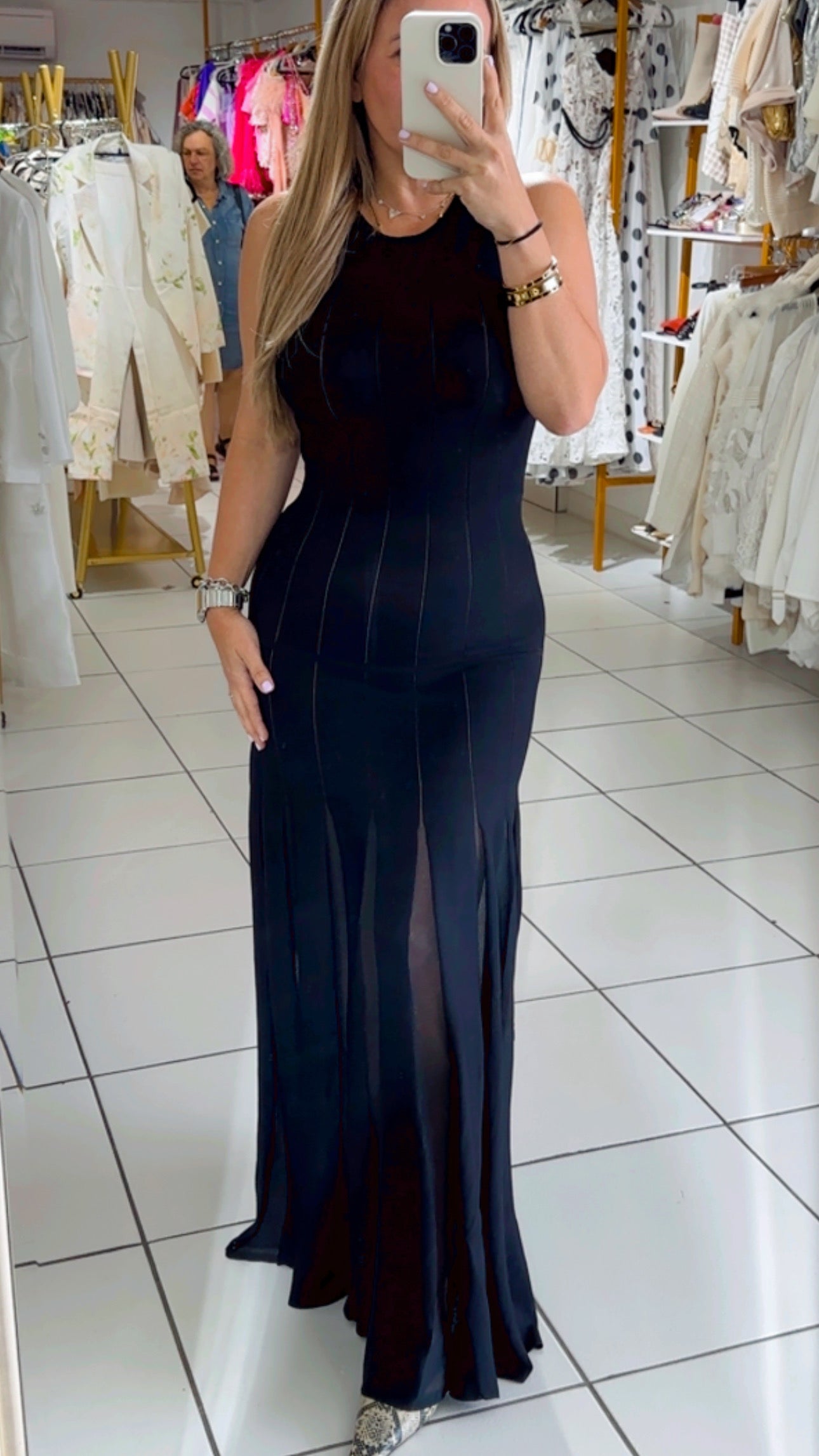 Leimir black dress