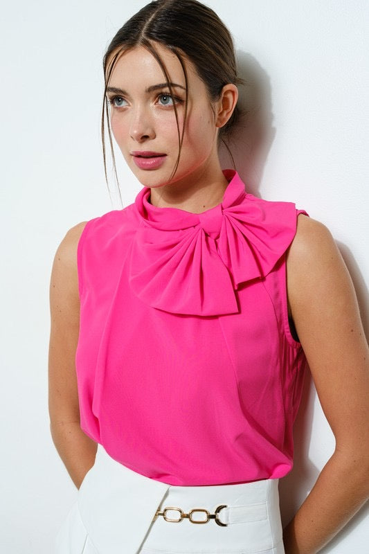 Scarlet pink top