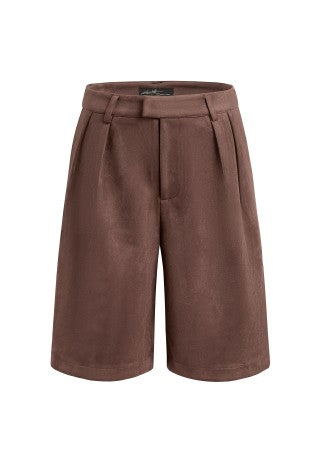 Suede Trouser Short
