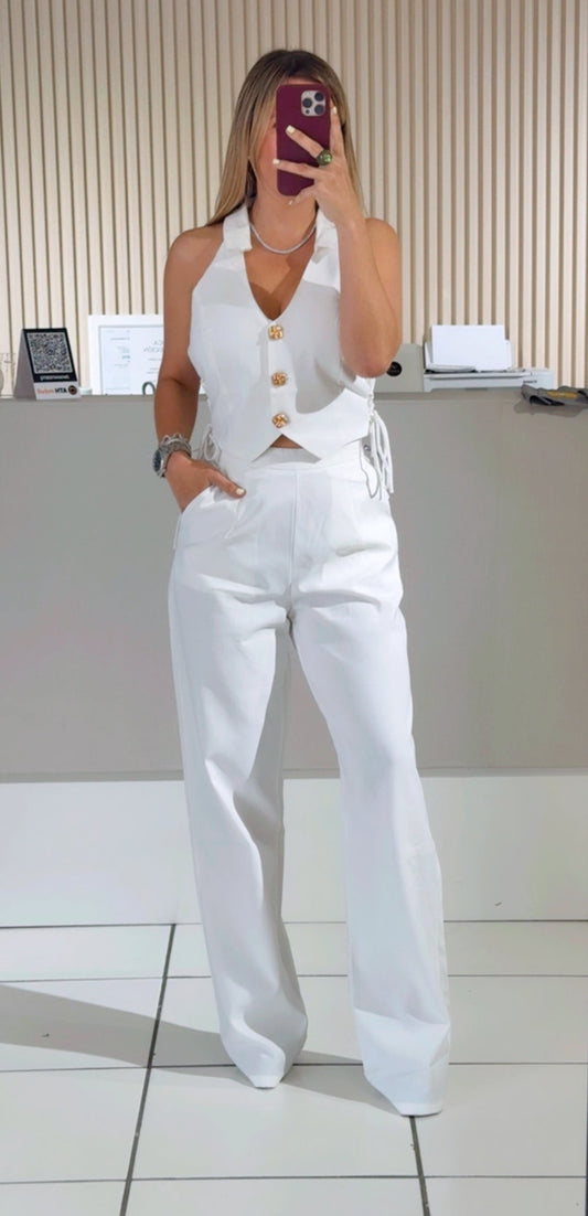 Blazer Vest Two Piece Sets