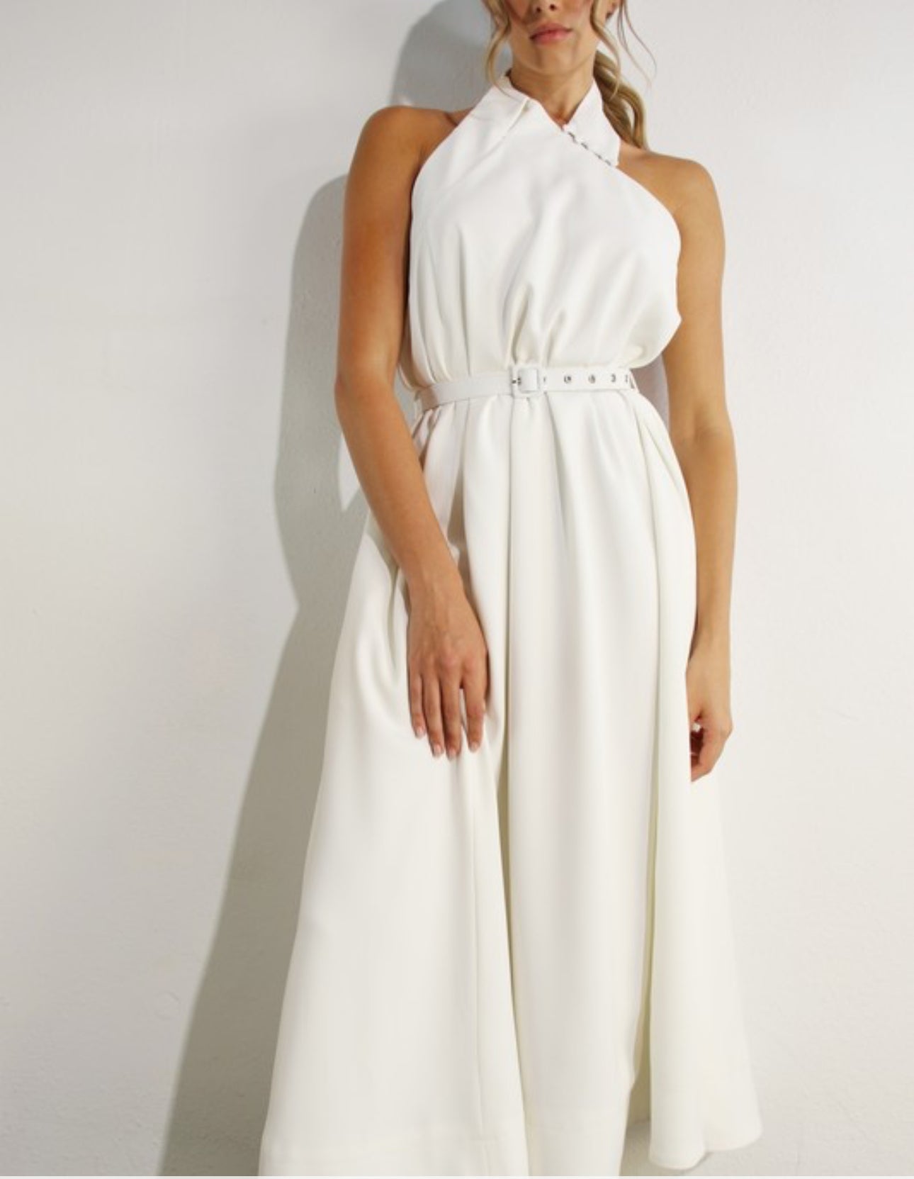 Lotus white dress