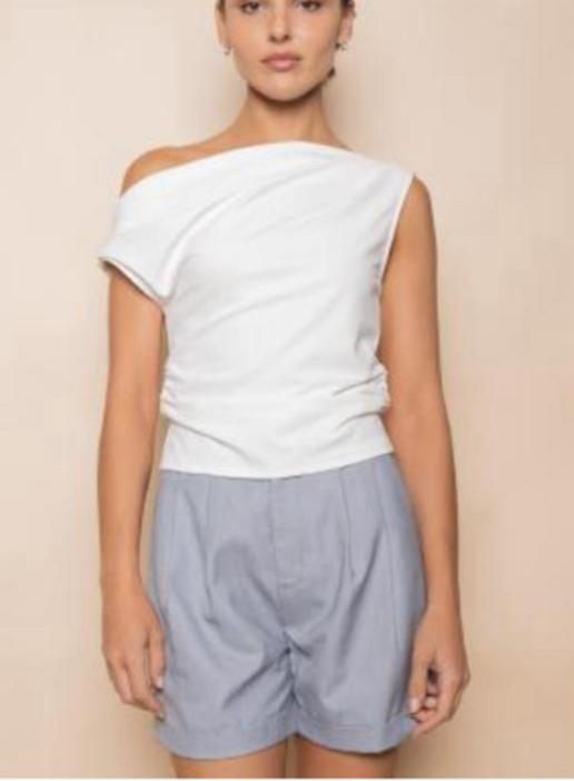 White Cappuccino Top