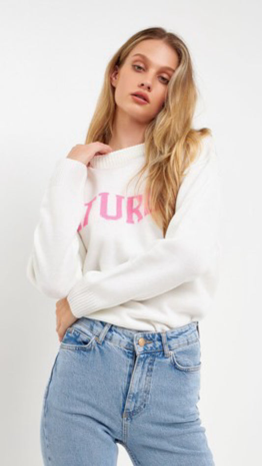 Saturday sweater