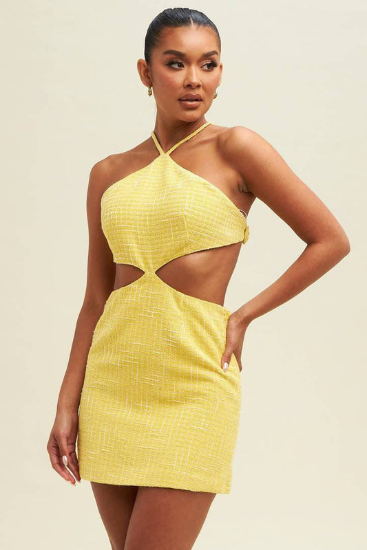 Yellow Bow Dress