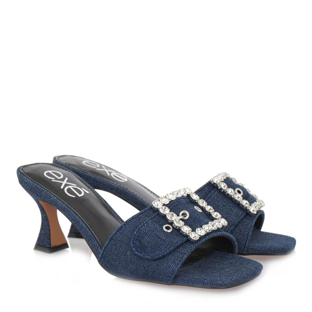 Denim sandals