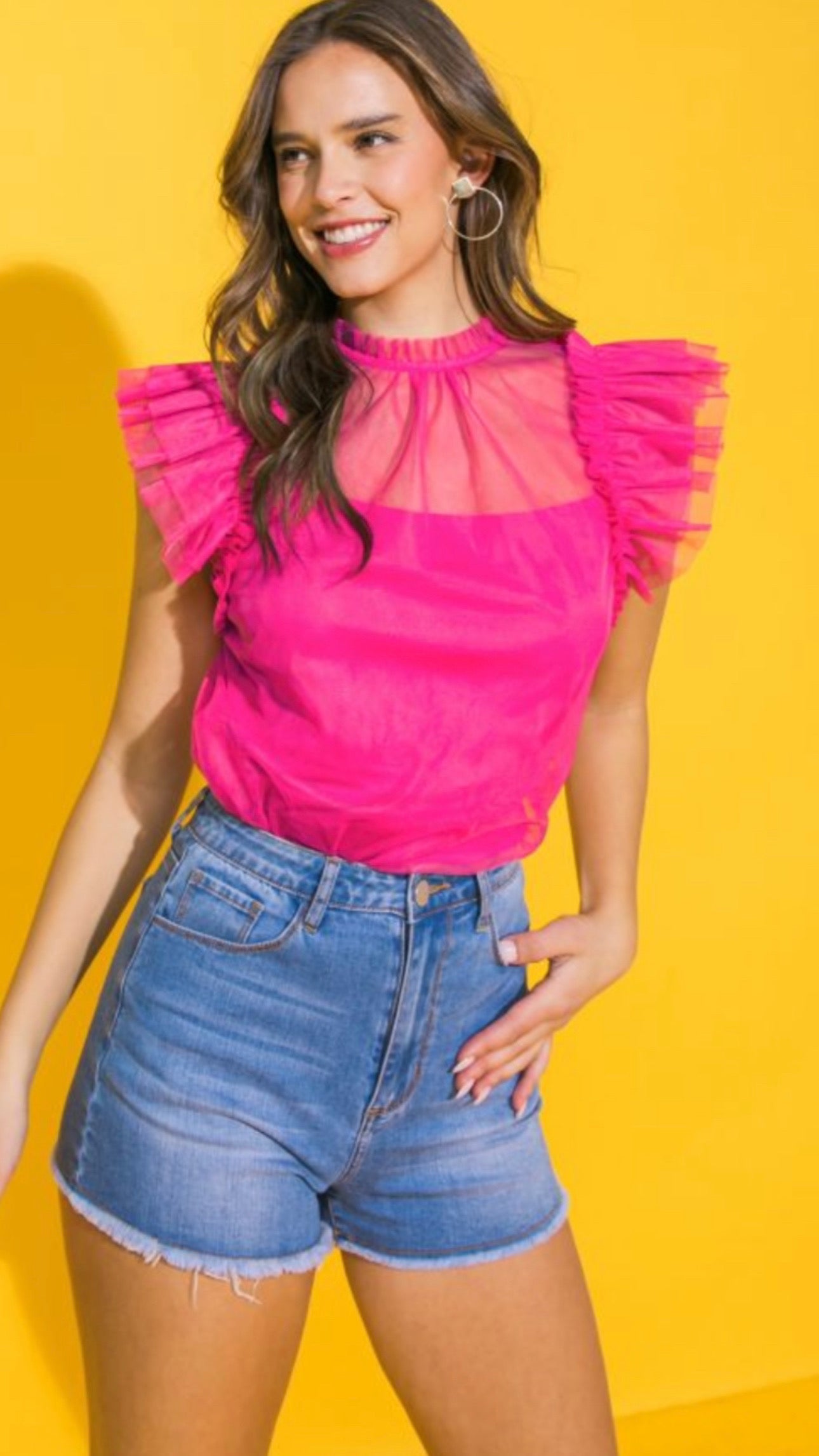 Pink top