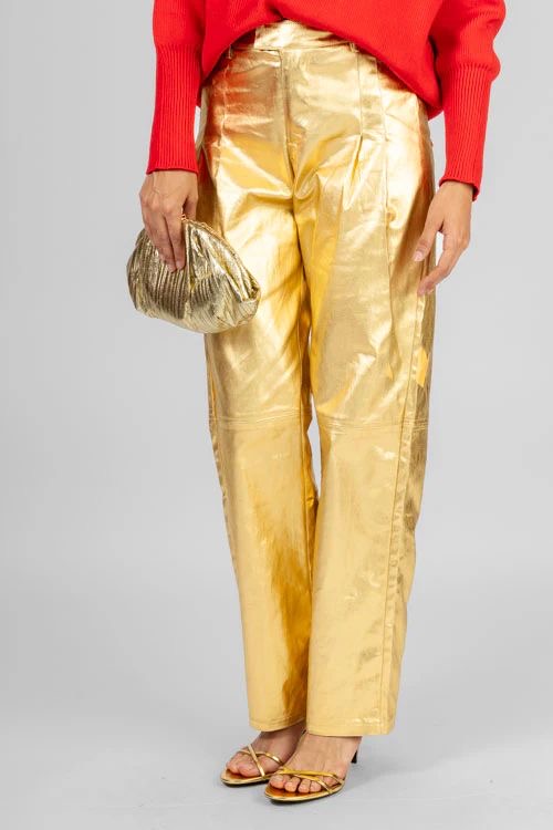 Gold Long Pants