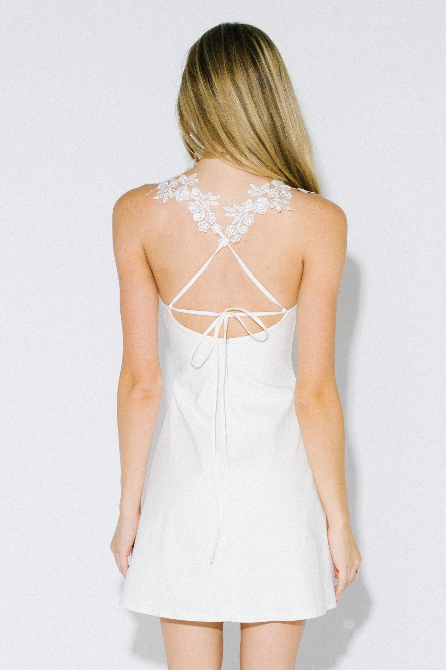 Nory Mini White Dress