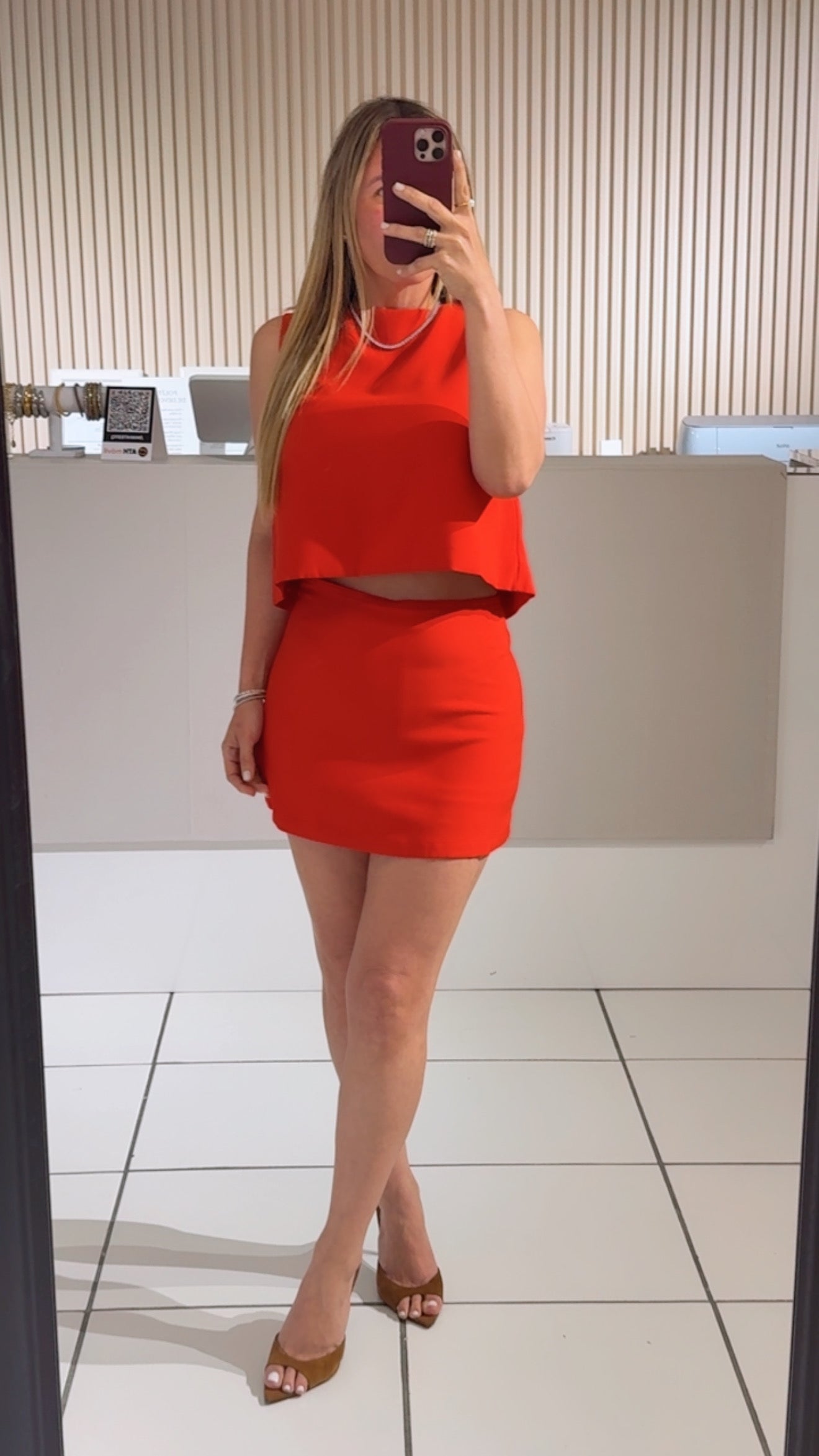 Red Bow Set