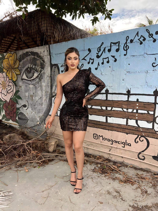 Elsa Black Dress