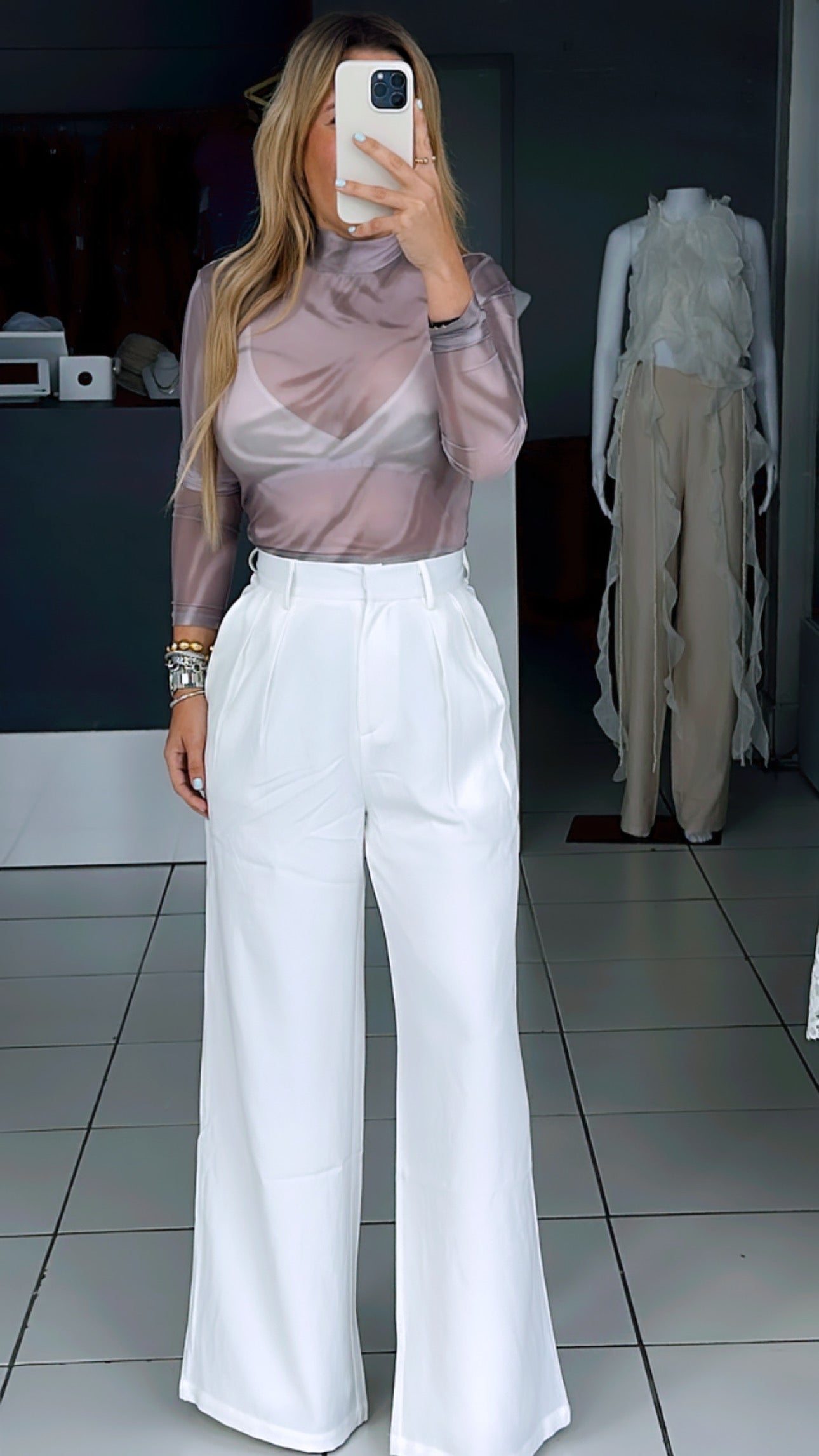 Lila crop top