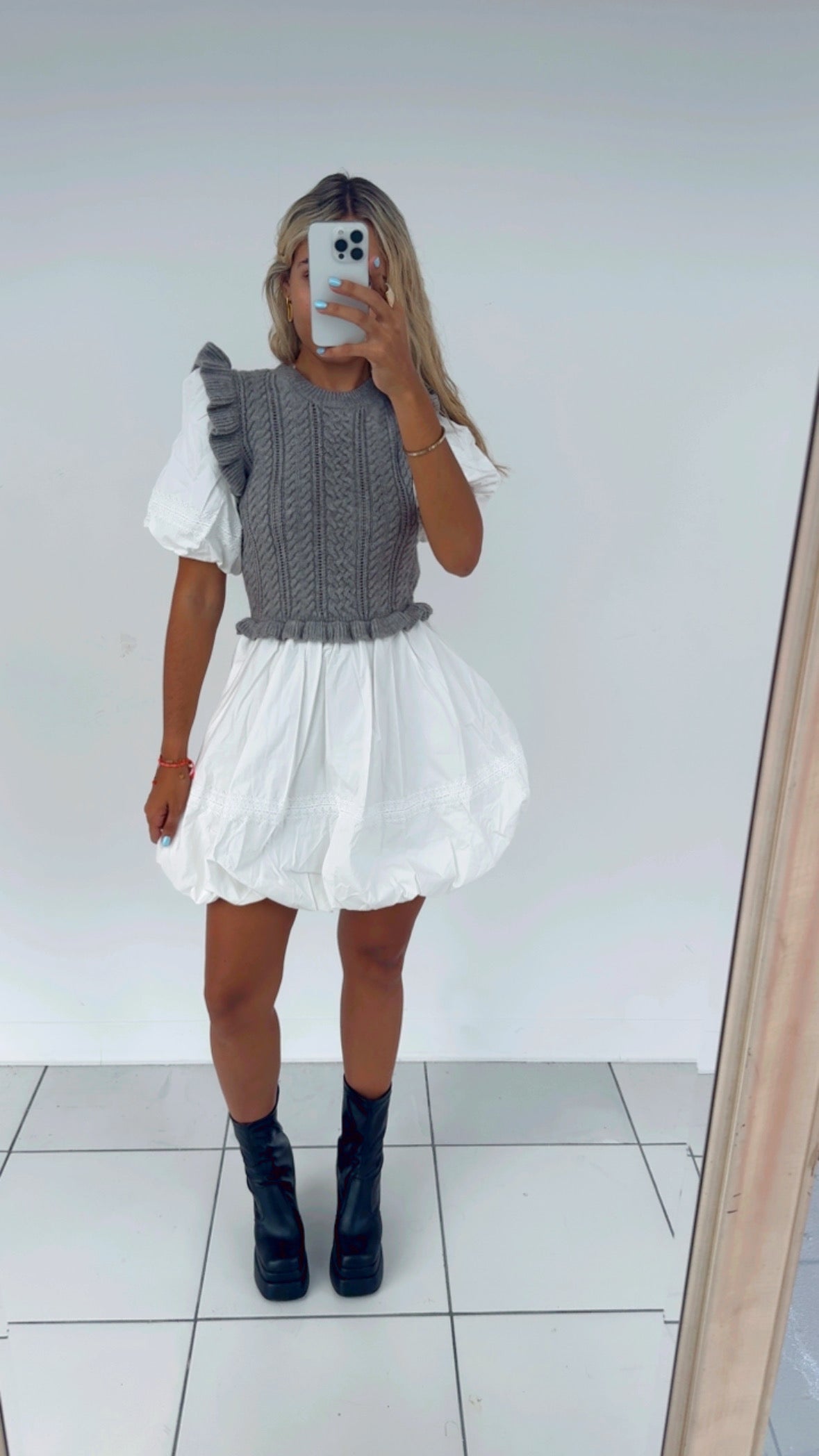 Britany Grey Dress