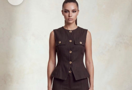 CHOCO VEST TOP