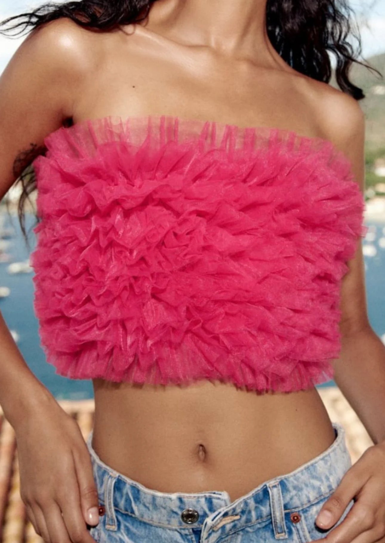 Ruffle top