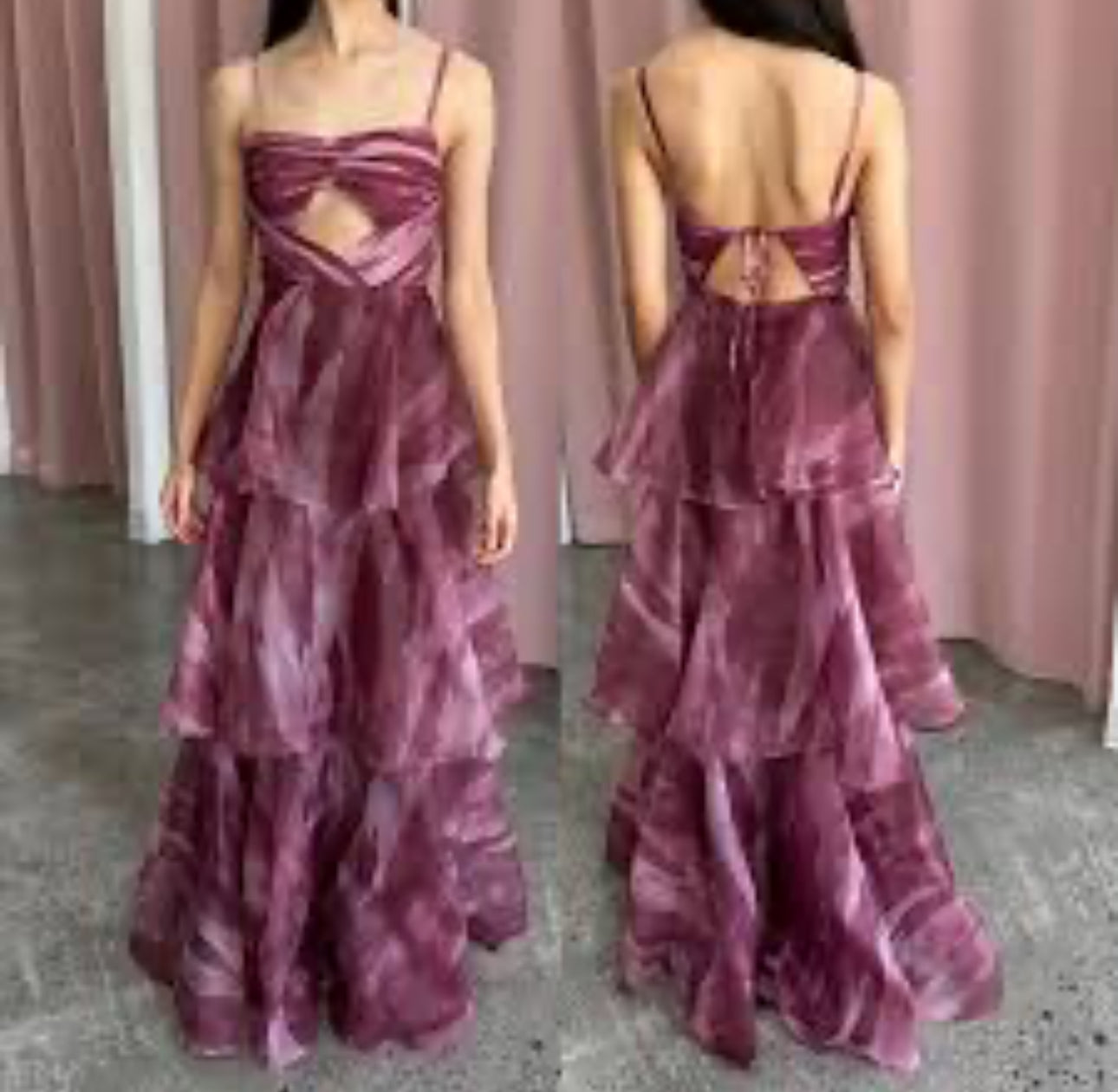 Miss gala grape dress