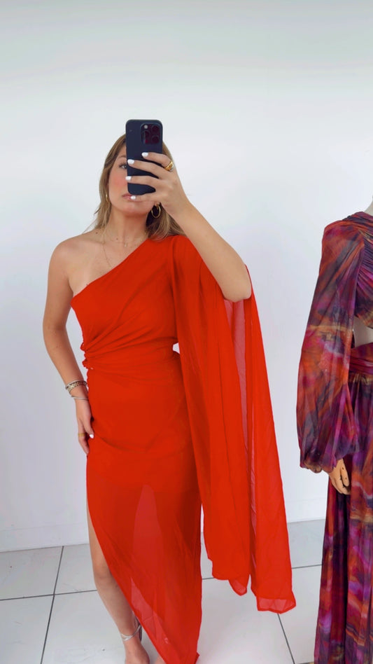 Croix red dress