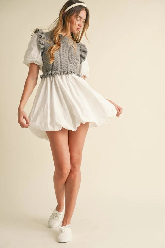 Britany Grey Dress