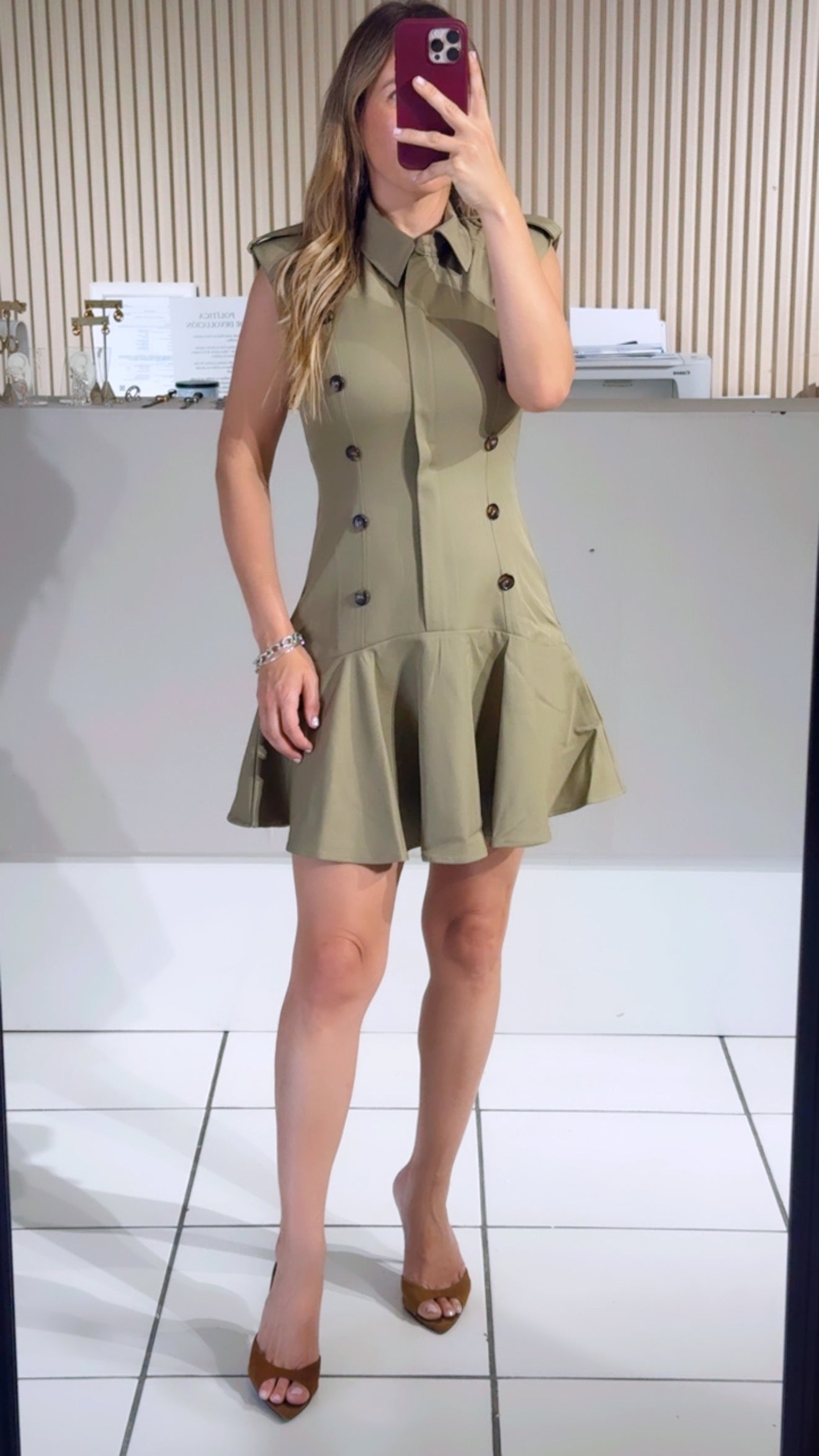Utility Mini Dress