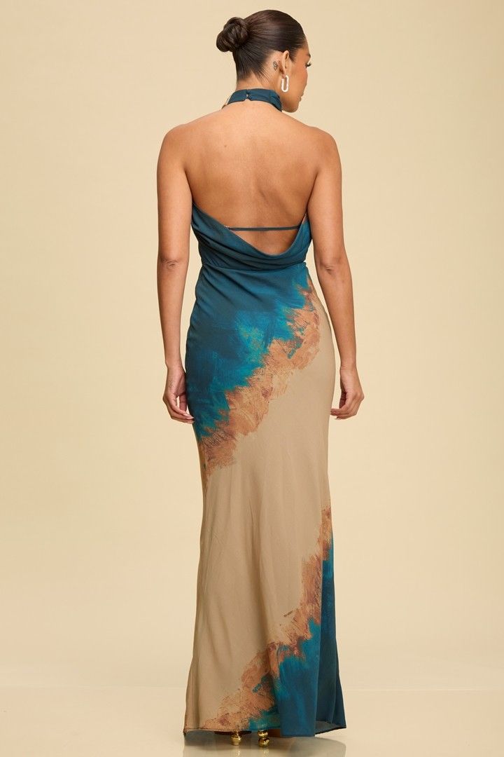 Desert Mist Gradient Maxi Dress