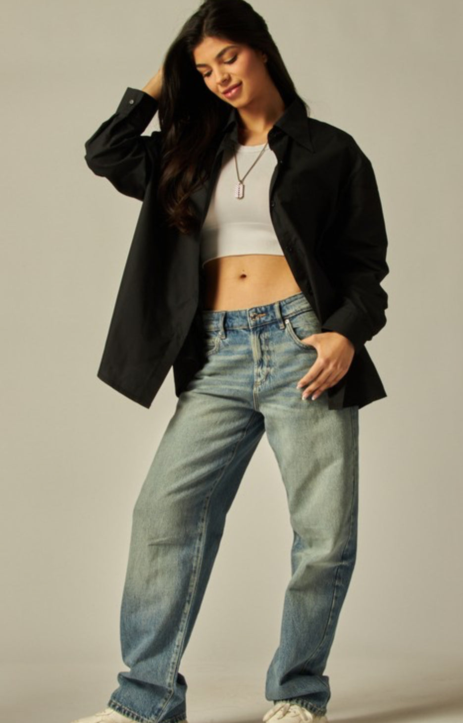 Black shirt