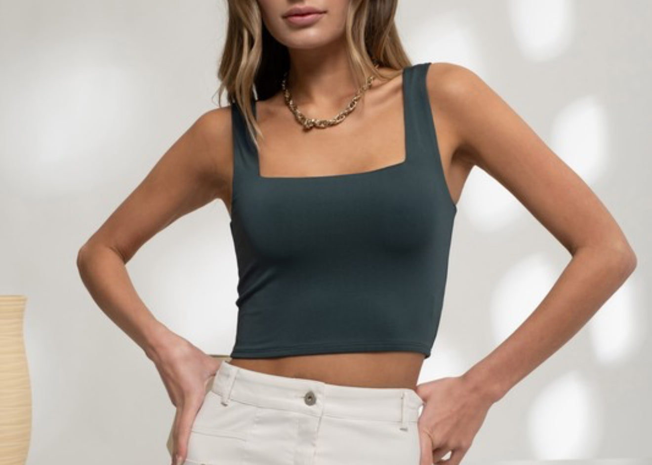 Basic teal top