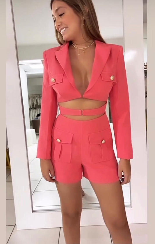 Kyomaris Peach Romper