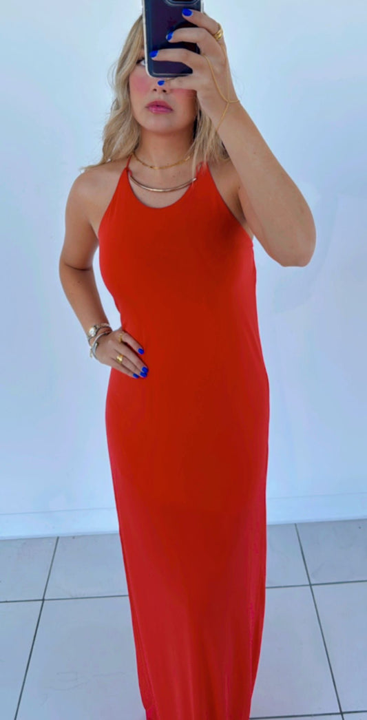 Shakira Red Dress