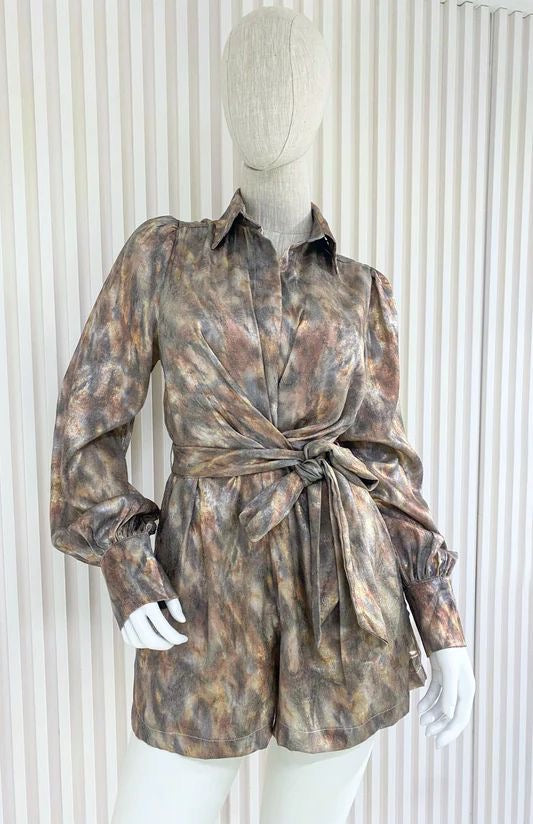 Gray bladi jumpsuit