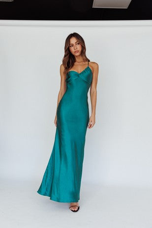 Teal dress
