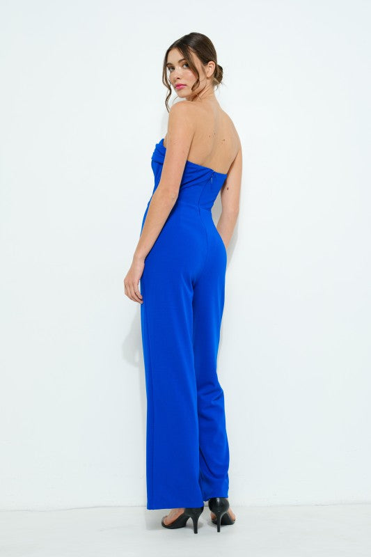 Royal Blue Minimal Jumpsuit