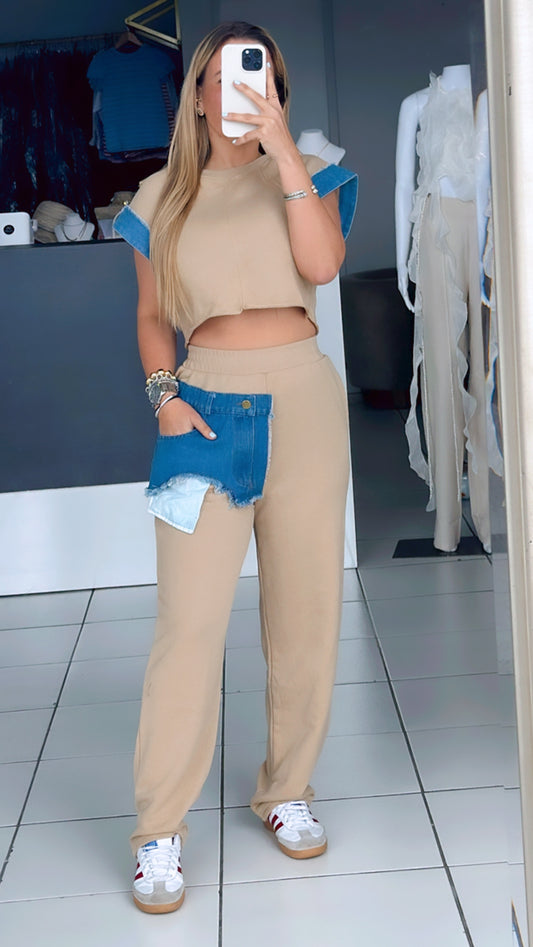 Beige set