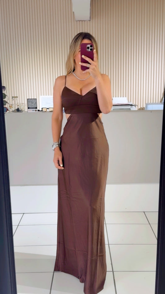 Chocolate dress