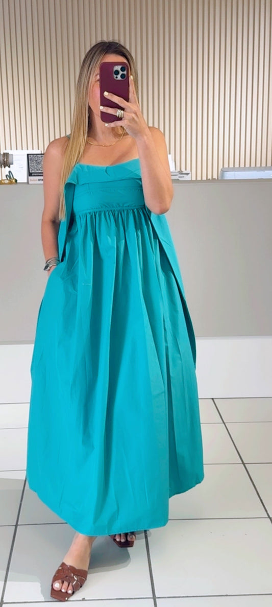 Open Back Midi Dress