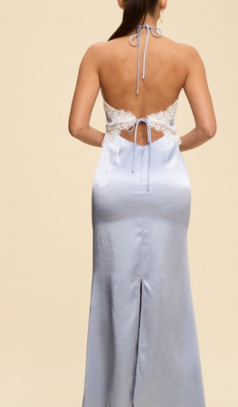 Bethzaida Satin Maxi Dress