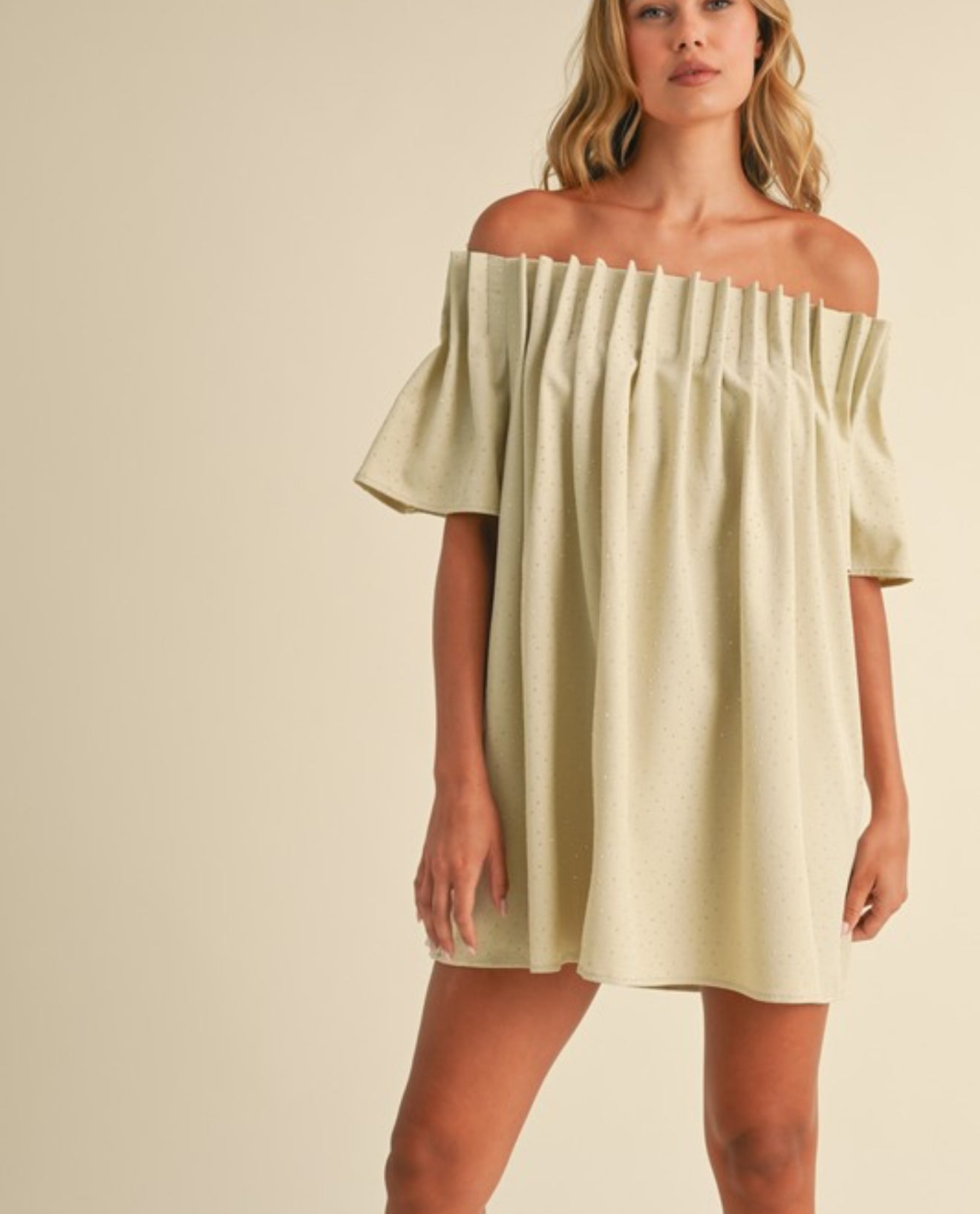 Off shoulder dress