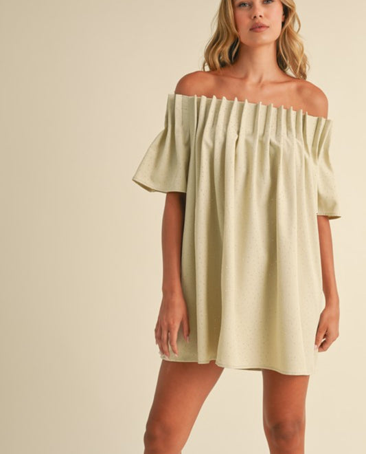 Off shoulder dress