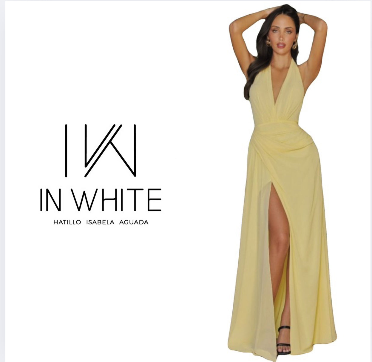 Candice butter dress