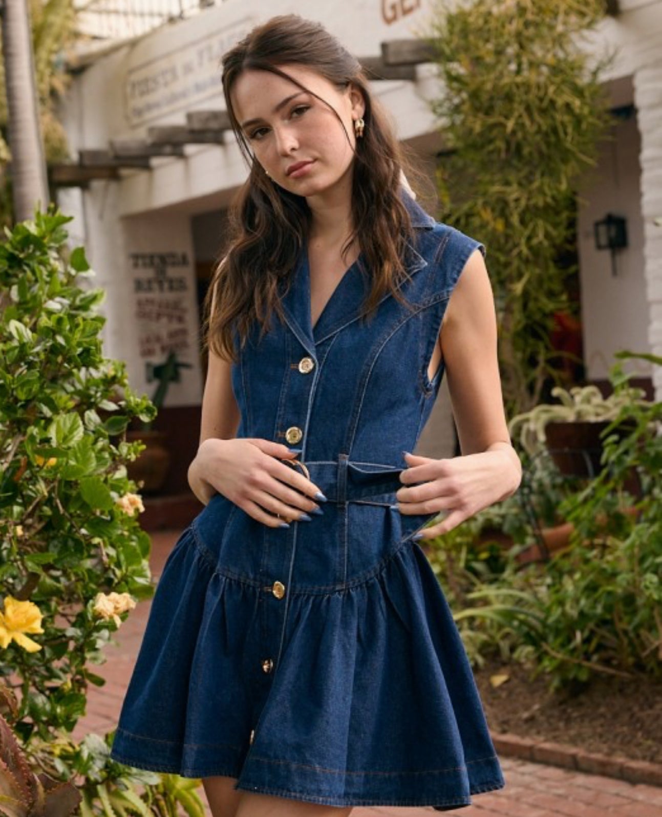 Denim Mini Dress