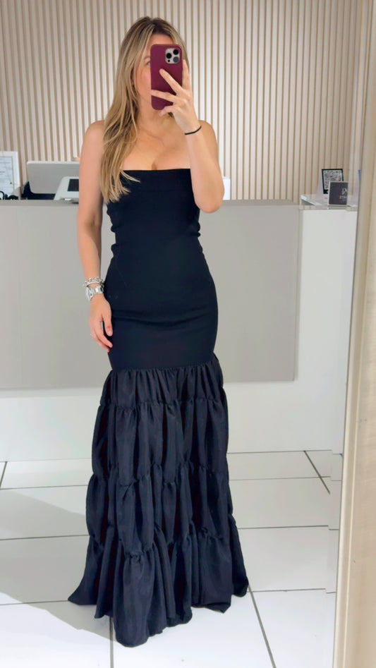 Spandex Black Dress