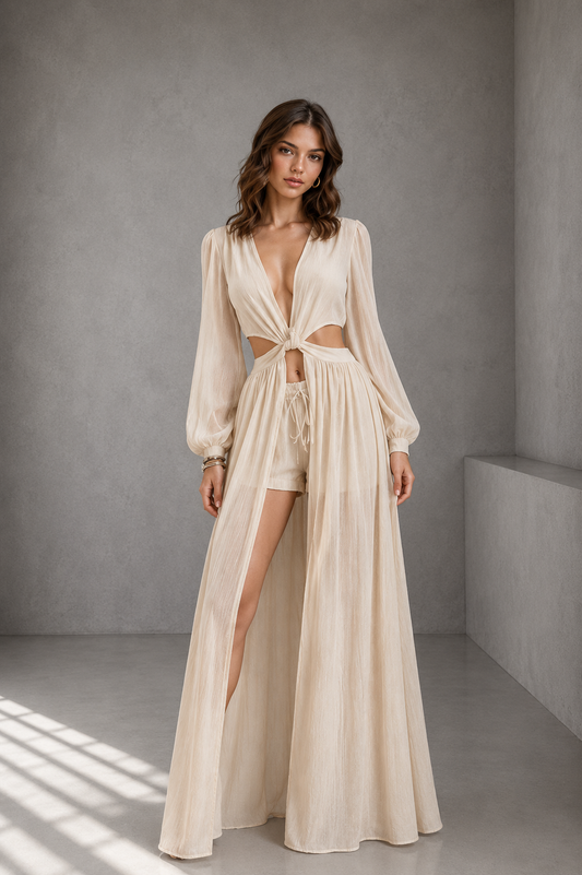 NATURAL SHORT SET